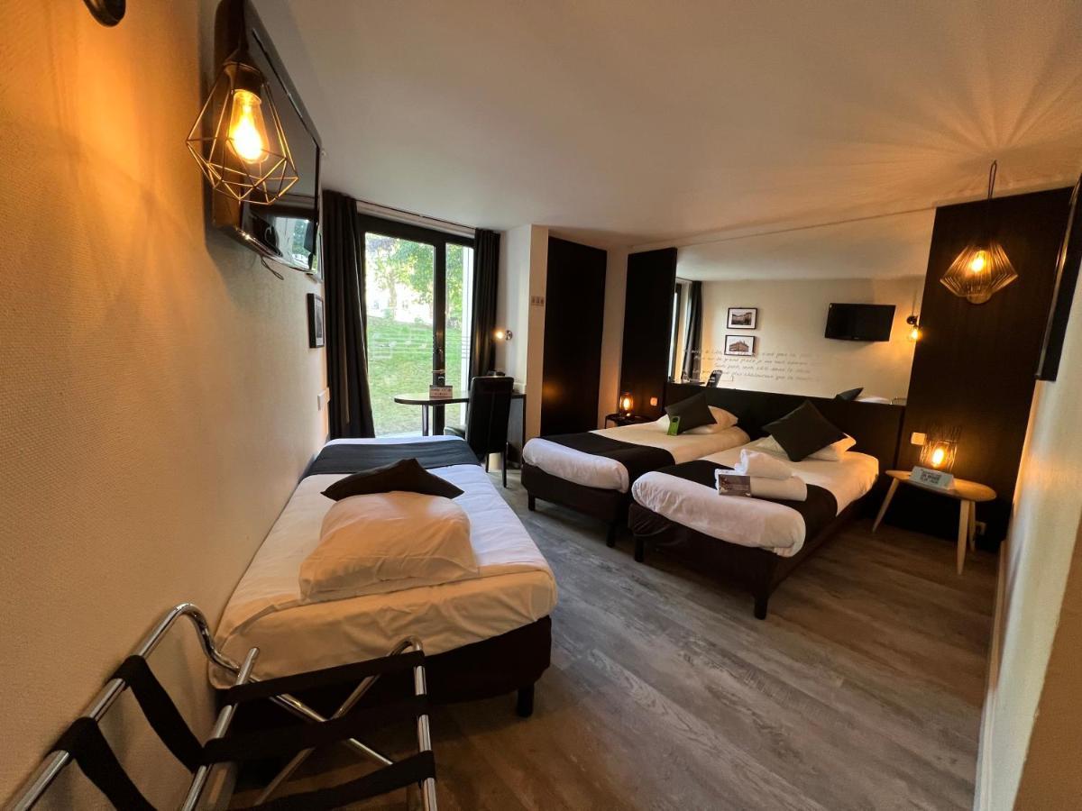 Logis Hotel Restaurant Des Acacias Lille Neuville En Ferrain نيوفيل-ان-فيرا المظهر الخارجي الصورة